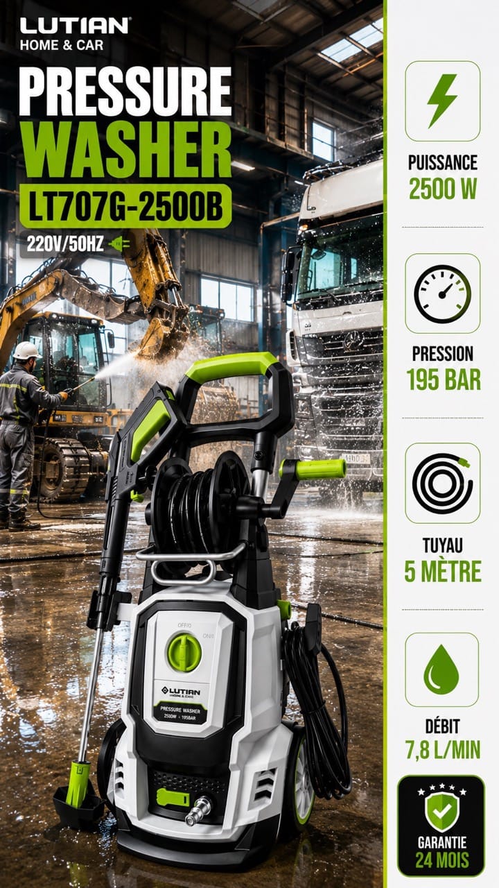 Nettoyeur skorpio 2500w